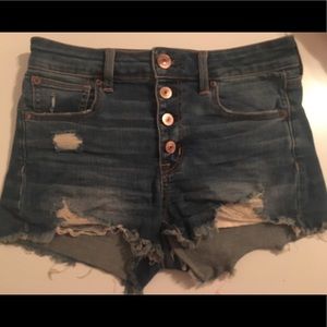 American Eagle high-waisted shorts